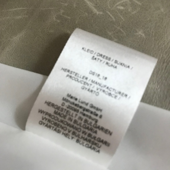 Marie Lund Nautical Navy Striped Dress - Picture 7 of 8